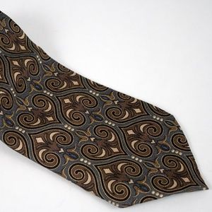 Portico Name Brand Multi-Color Mens‎ Neck Tie